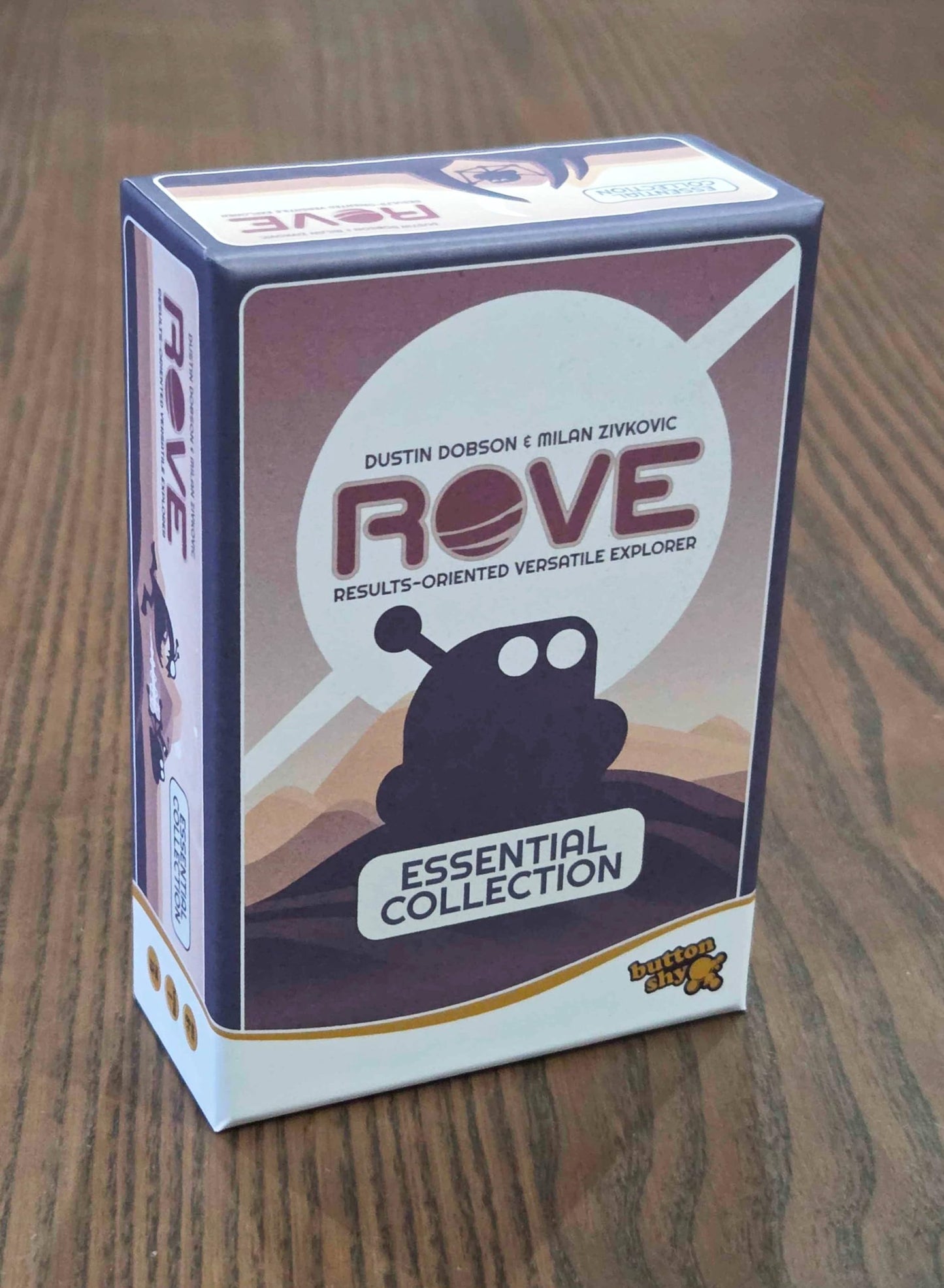 Rove by Button Shy Games | for Ages 8+ | 1 Player Game | 15 Minute Playing Time | Modular Robot Strategy Game with Base Game & 6 Expansions