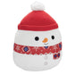 Squishmallows 10-Inch Manny The Snowman - Official Jazwares Plush - Collectible Soft & Squishy Stuffed Animal Toy - Add to Your Squad - Gift for Kids