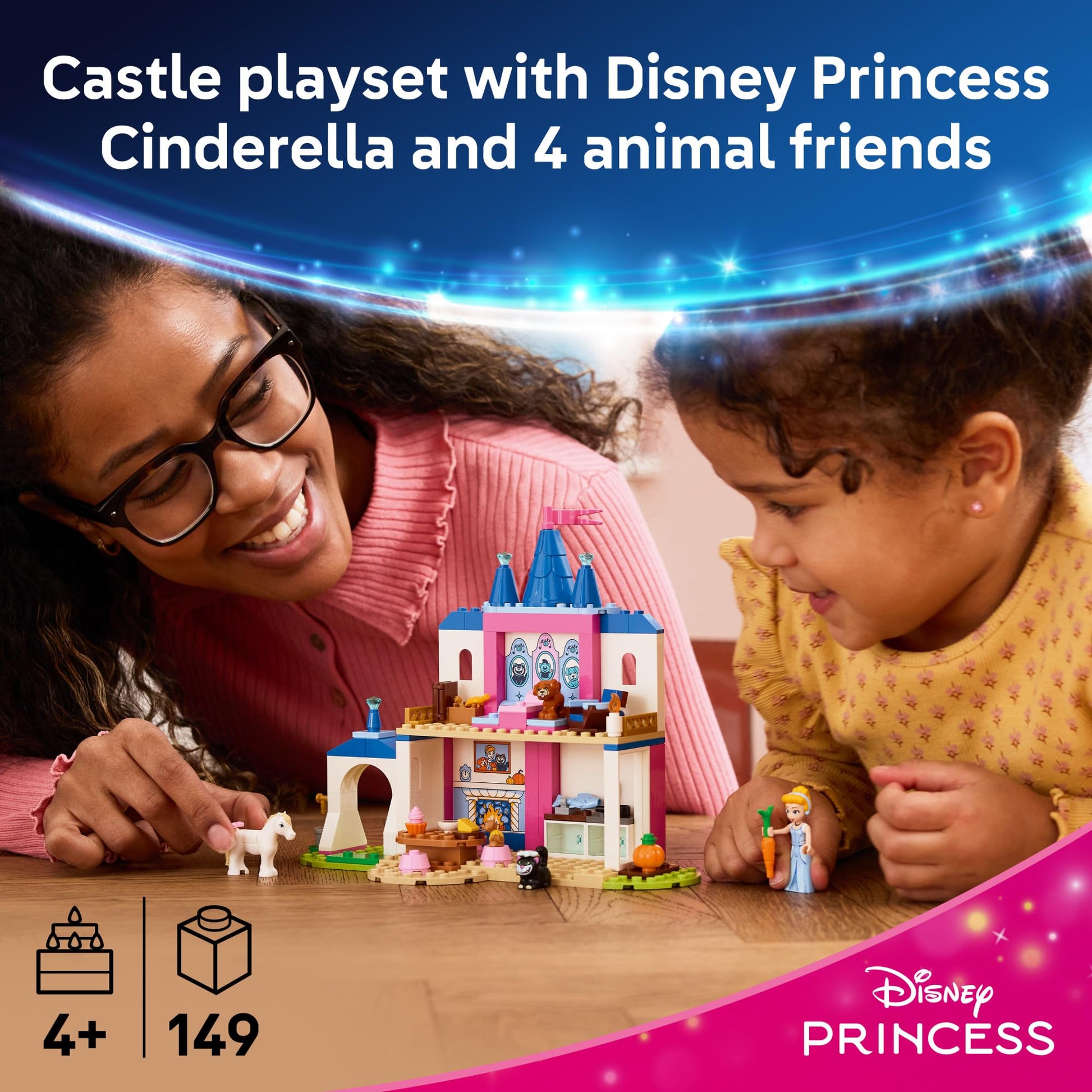 LEGO Disney Princess Cinderella Animal Friends Castle 43283