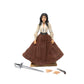 Boss Fight Studio Hero H.A.C.K.S. Elena, Heroine Daughter of Zorro Action Figure - Highly Articulated Collectible Figurine with Accessories Including