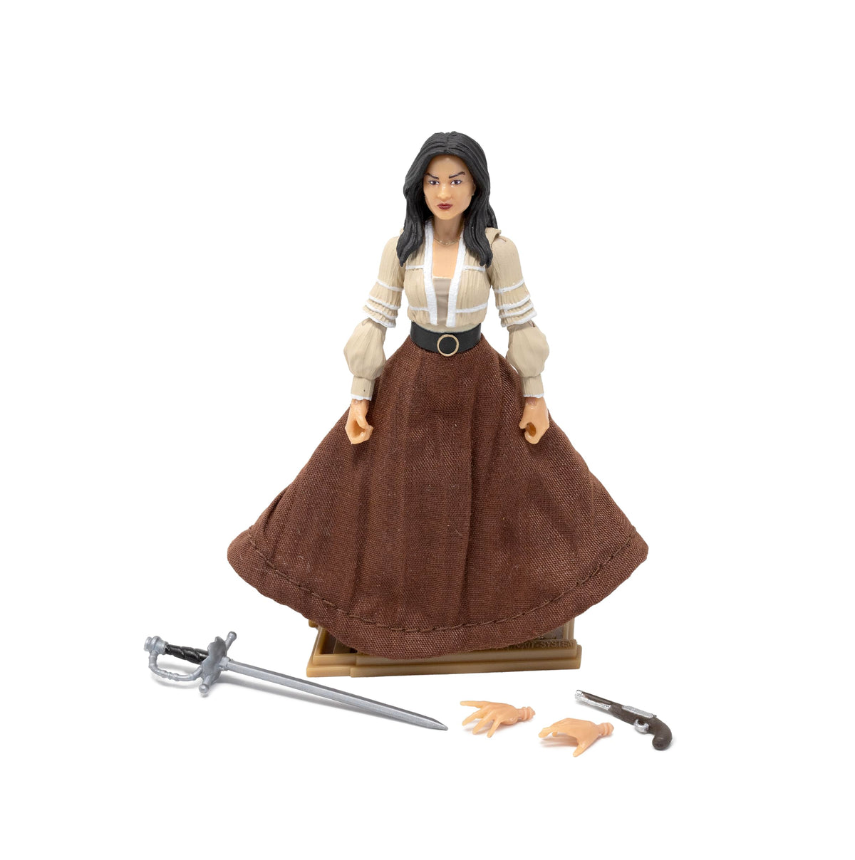 Boss Fight Studio Hero H.A.C.K.S. Elena, Heroine Daughter of Zorro Action Figure - Highly Articulated Collectible Figurine with Accessories Including