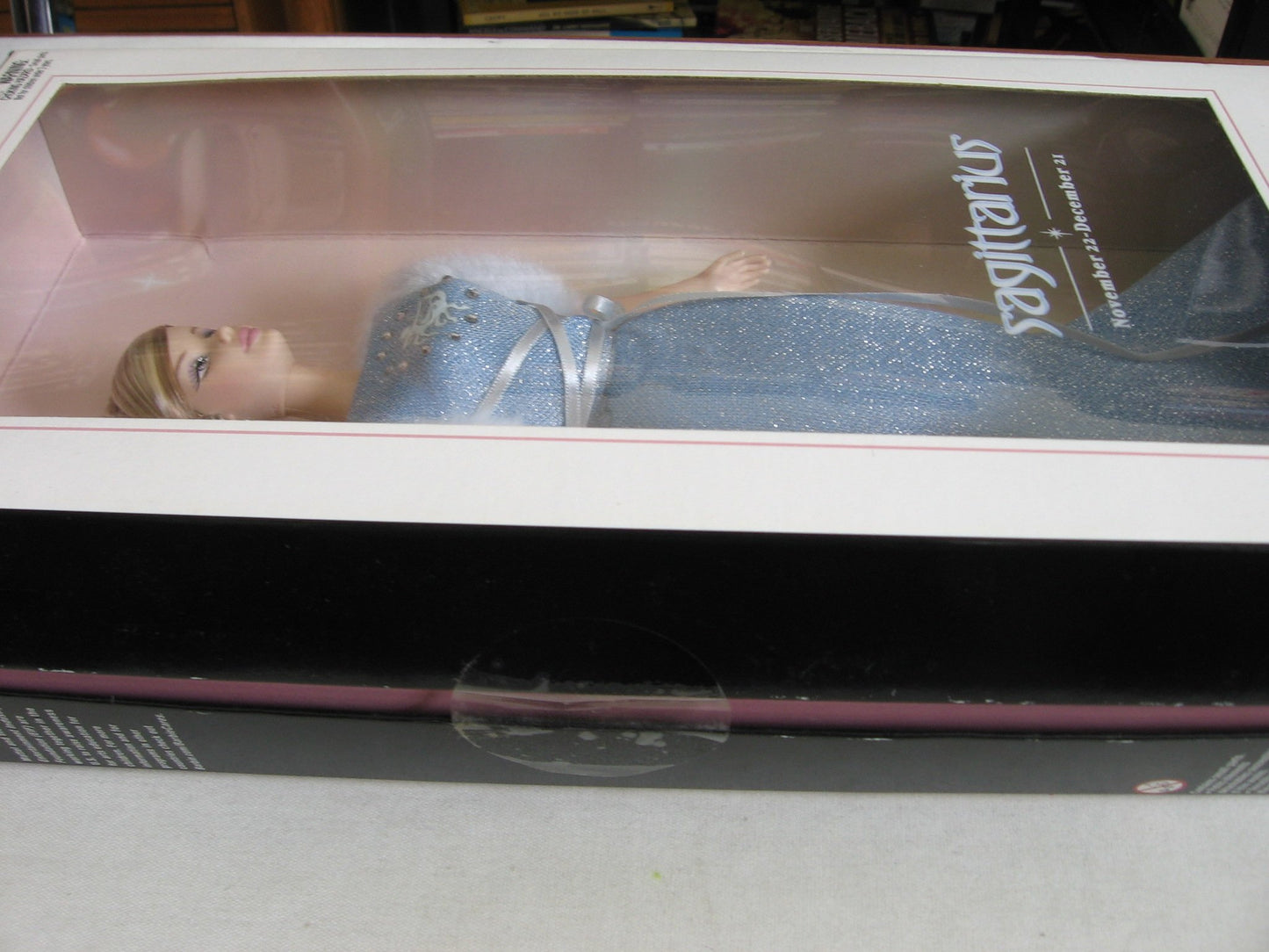 Barbie Collector "Sagittarius" Zodiac Doll - (November 22-December 21) Dark Blonde