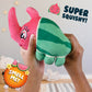 Snuggle Bugs (Rhino Beetle) - Watermelon Scented Plush Toy - Aromatherapy Gift for Kids, Collectible Stuffed Animal, Cute Bug Plush, Stress Relief