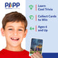 Brain Busters Card Game for Kids, Family Trivia Game Bundle with 120 Flash Cards - Learn and Play with Multiple Choice Trivia Cards About Human Body