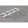 E-flite Hardware Pack with Control Horns Carbon-Z Cub EFL1045014 Hardware & Linkages Airplane