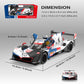Voltz Toys 1/14 Scale Le Mans RC Car Licensed Le Mans Series Remote Control Toy Car Model for Kids and Adults with Open Doors and Lights Gift for Kids
