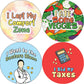 Creanoso Cute Adulting Stickers (10-Sheet) - Assorted Designs for Children - Classroom Reward Incentives for Students - Stocking Stuffers Party Favors