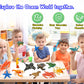 KECIABO Ocean Sea Animal Figures, 12 Pack Realistic Soft Plastic Bath Toys for Toddlers, Kids, Boys, and Girls
