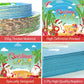 150Pcs Christmas in July Plates and Napkins - Merry Christmas Dinner Dessert Paper Plates Napkins Tableware Set for Hawaiian Beach Summer Xmas