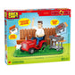 Brickcraft King of the Hill Hank Hill’s Backyard Building Kit (586-Piece Set), Hank Hill Figure, Lawn Mower, Grill & Cooler, Animated TV Show