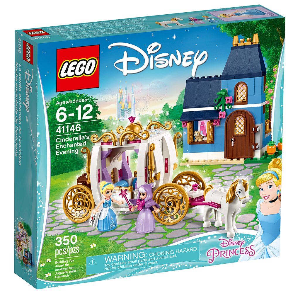 LEGO Disney Princess Cinderella's Enchanted Evening 41146 Building Kit (350 Piece)