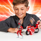 Power Rangers Mighty Morphin Re-Ignition - Tyrannosaurus Battle Bike with Red Ranger Figure by Playmates Toys