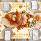 Little Pumpkin Baby Shower Decorations 3PCS a Little Pumpkin is On The Way Tablecloth Plastic Pumpkin Table Cover for Fall 1st Birthday Party Supplies