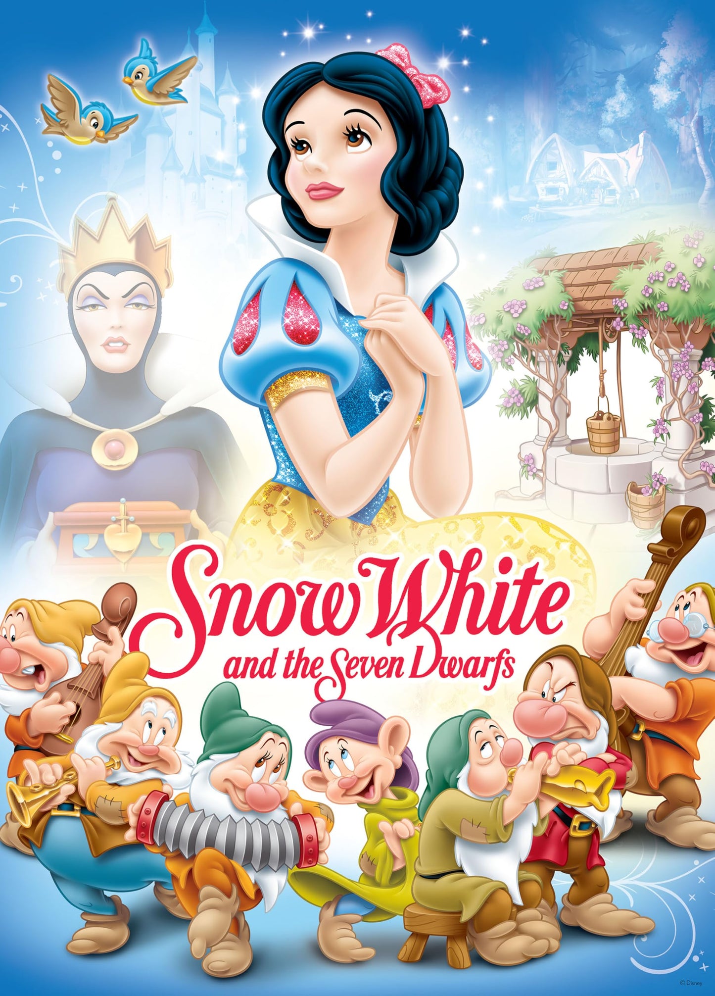 Ceaco - Disney Snow White Poster - 1000 Piece Jigsaw Puzzle for Adults