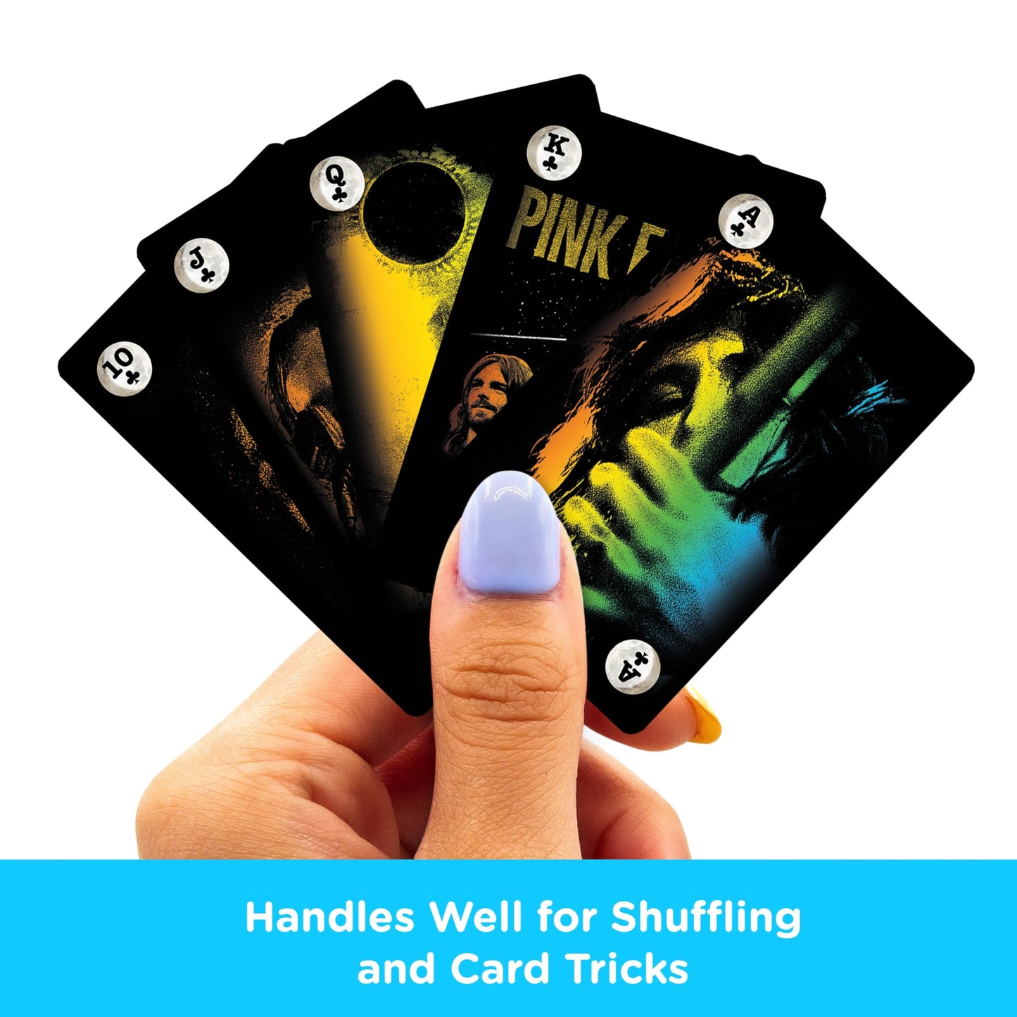 Aquarius Pink Floyd DSOM Cassette Playing Cards - for Your Favorite Card Games - Officially Licensed Merchandise & Collectibles