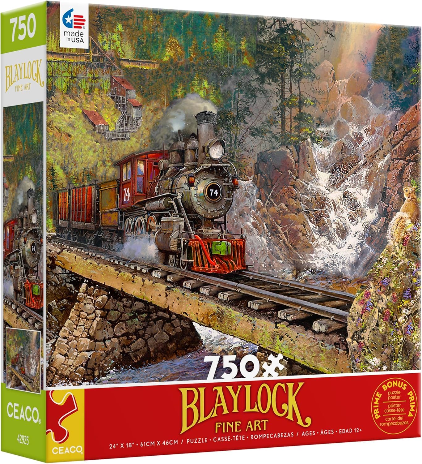 Ceaco - Engine 74-750 Piece Jigsaw Puzzle for Adults