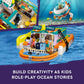 LEGO Friends Sea Rescue Boat 41734 Building Toy Set for Boys & Girls Ages 7+ Who Love The Sea, Includes 4 Mini-Dolls, a Submarine, Baby Dolphin and