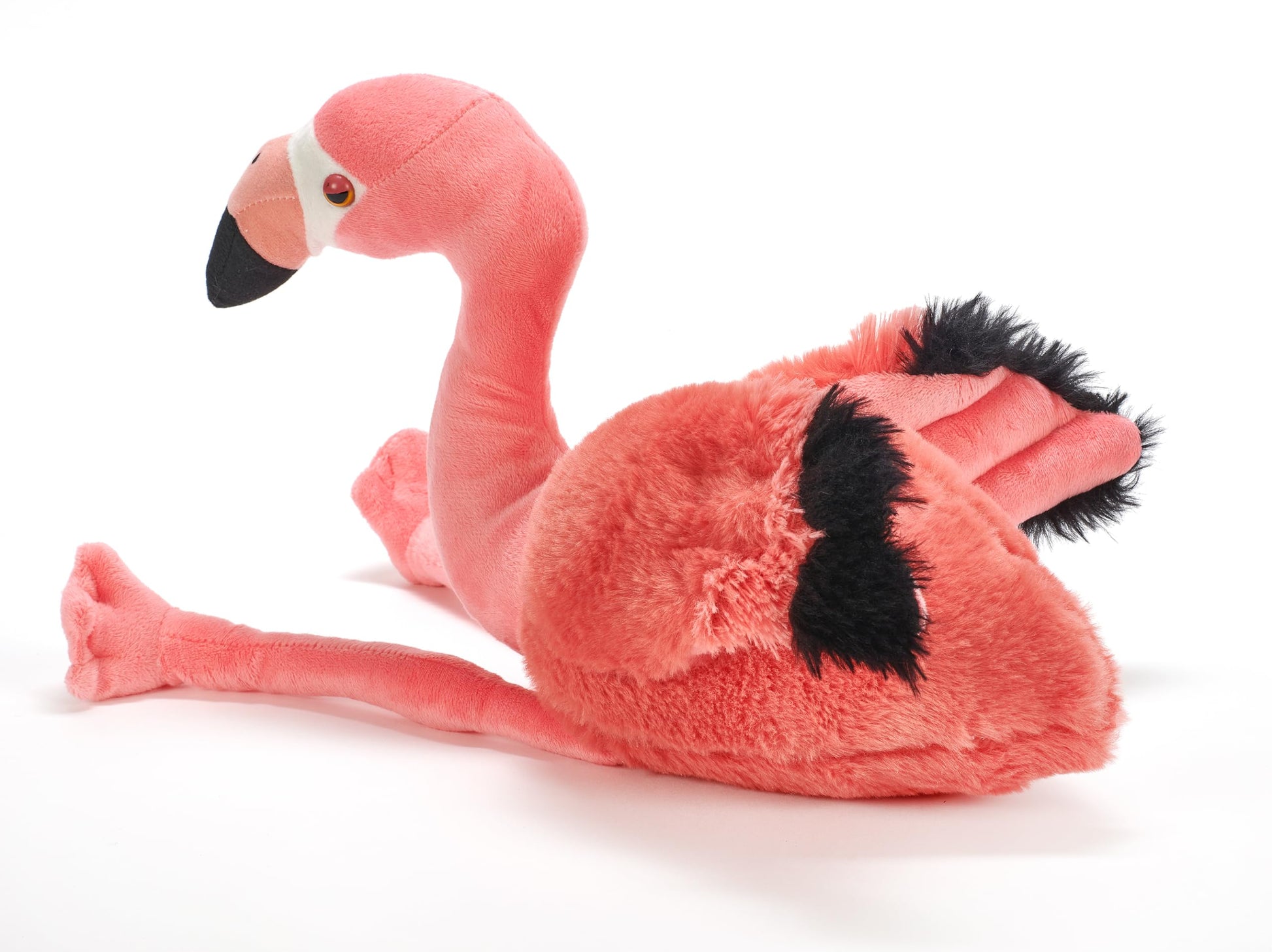 The Petting Zoo Flamingo Stuffed Animal, Gifts for Kids, Wild Onez Zoo Animals, Flamingo Plush Toy 12 inches