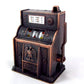 Town Square Miniatures Dolls House Miniature Pub Bar Shop Arcade Accessory Old Fashioned Slot Machine