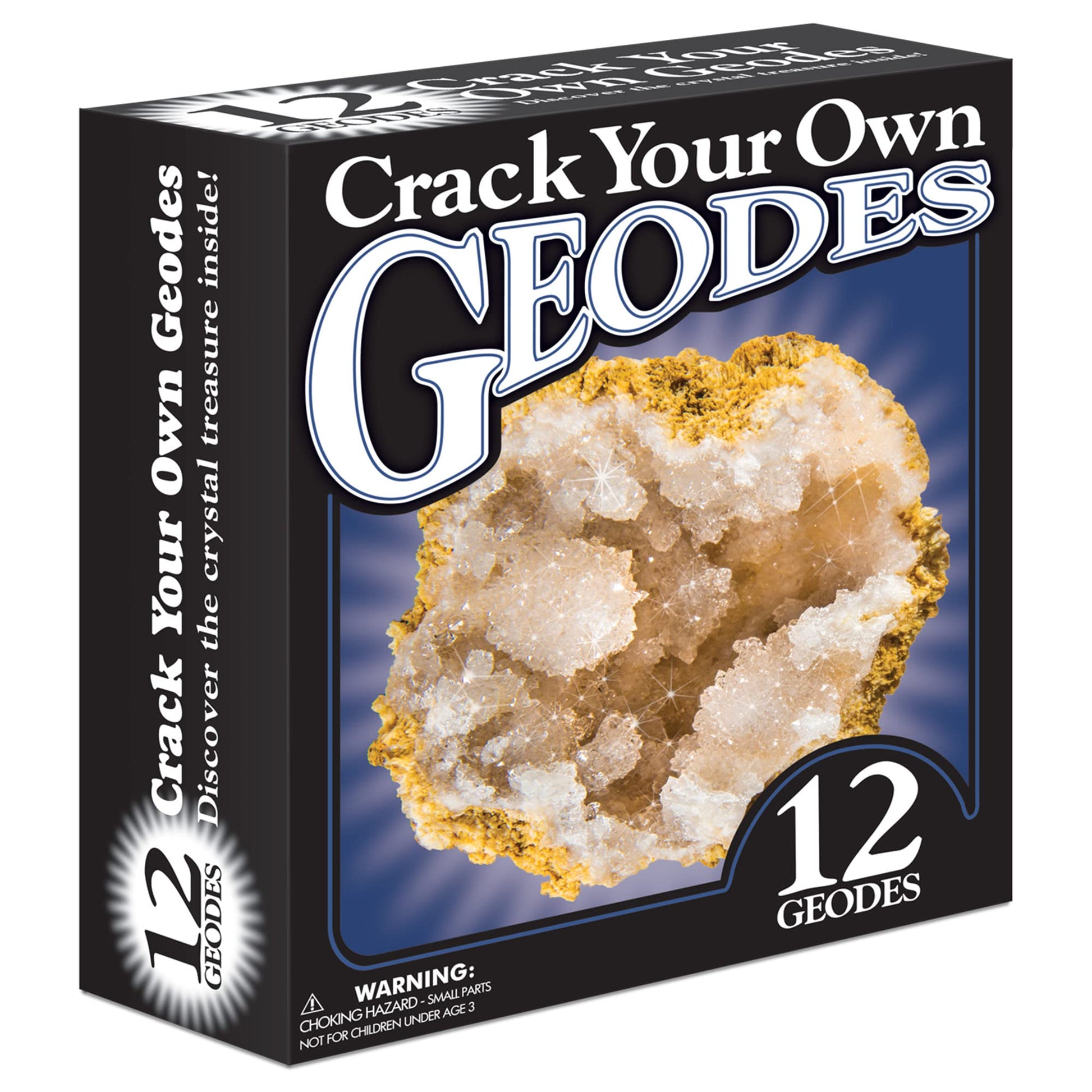 Blue Marble Break Open 12 Premium Geodes Earth Science Kit for Kids