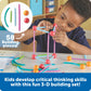 Learning Resources STEM Explorers Geomakers - 58 Pieces, Ages 5+ STEM Toys for Kids, Kindergartner Learning Toys, Shapes for Kids