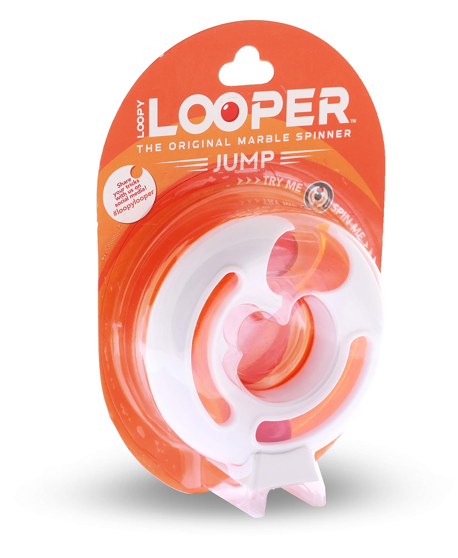 Blue Orange Toys Loopy Looper Jump- The Original Marble Spinner- Skill Fidget- for Kids Ages 8 Years and Up