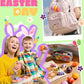 24Pcs Prefilled Easter Eggs Mini Vending Machine Easter Basket Stuffers Fillers Capsule Toy with Dragon Eggs & Articulated Animals, Easter Egg Hunt