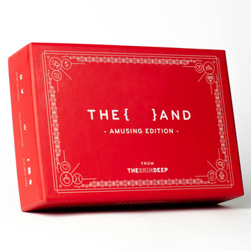 The Skin Deep (THE and) Amusing Edition - 199 Fun Question Cards for Friends, Family, Couples - Random & Funny Ice Breaker Conversation Starter Cards