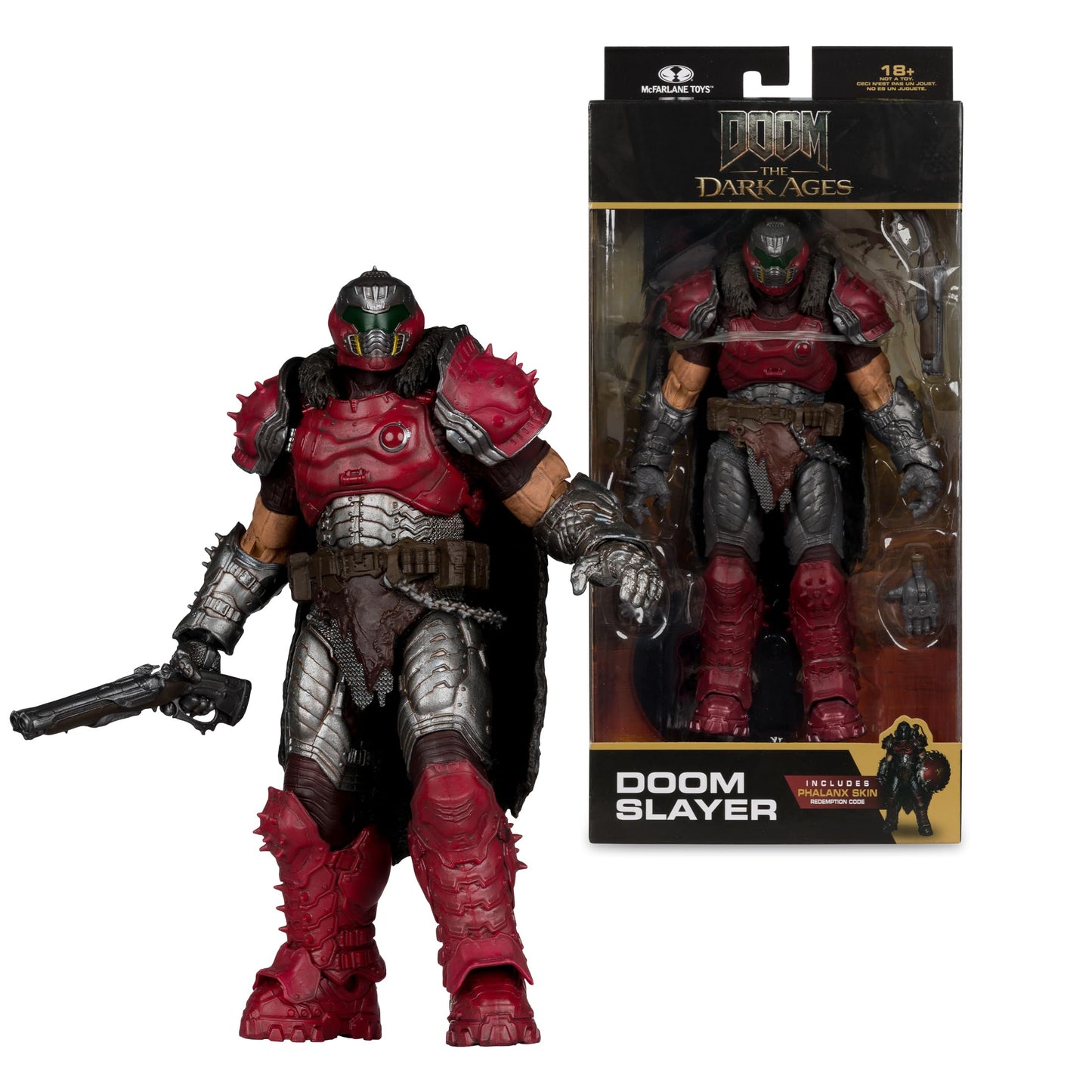 McFarlane Toys- Doom: The Dark Ages Doom Slayer (Phalanx Skin) 7in Action Figure