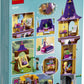 LEGO Disney Princess Rapunzel’s Tower 43187 Castle Building Toy Kit and Playset with 2 Mini-Dolls from Tangled Movie, Gift Idea for Kids, Girls and