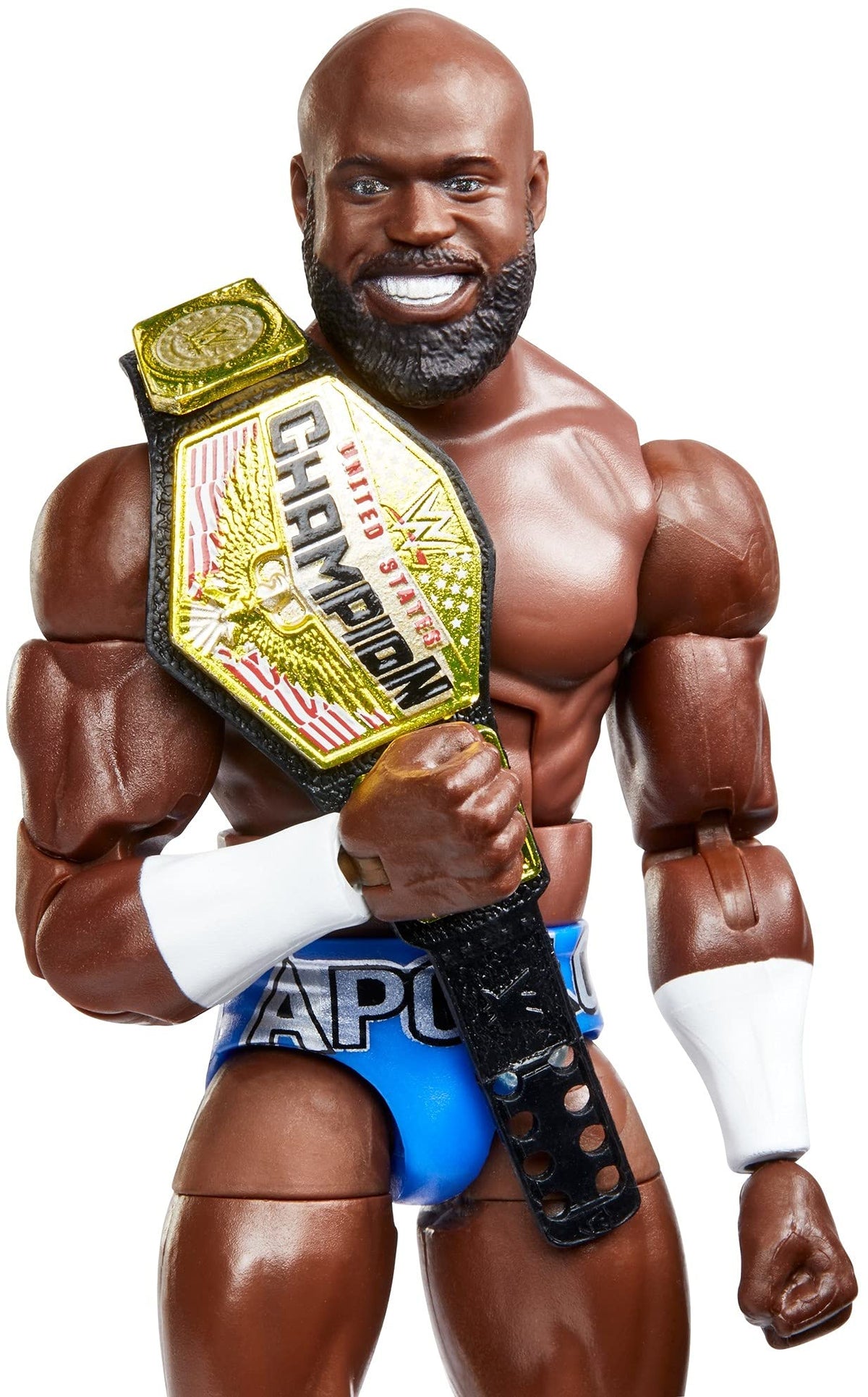 WWE MATTEL Apollo Crews Elite Collection Series 87 Action Figure 6 in Posable Collectible Gift Fans Ages 8 Years Old and Up