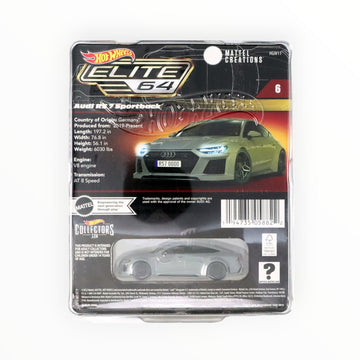 Hot Wheels '21 Audi RS 7 Sportback Collectors Elite 64 Series