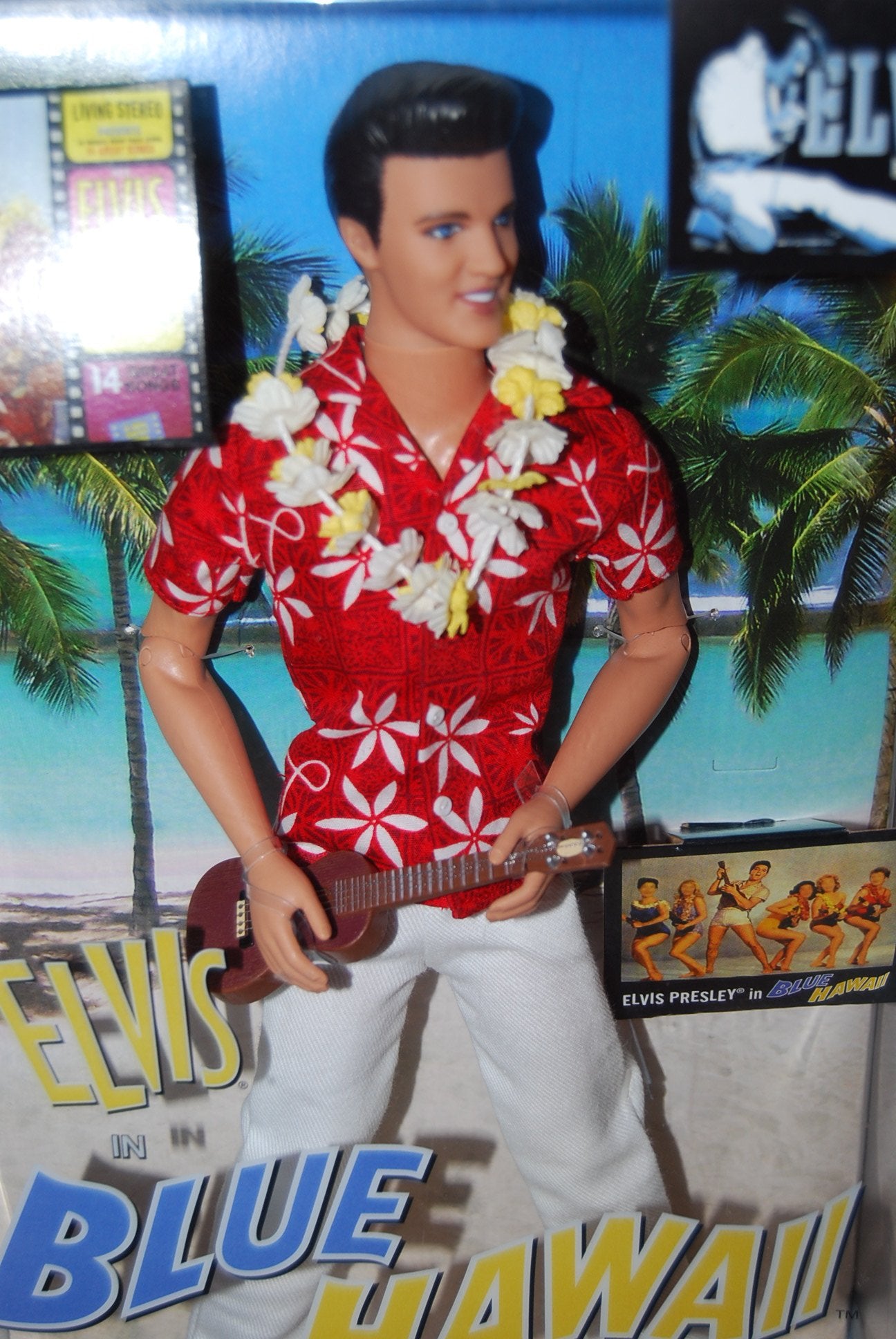 Mattel Barbie Elvis Presley Collection Classic Edition Elvis In Blue Hawaii