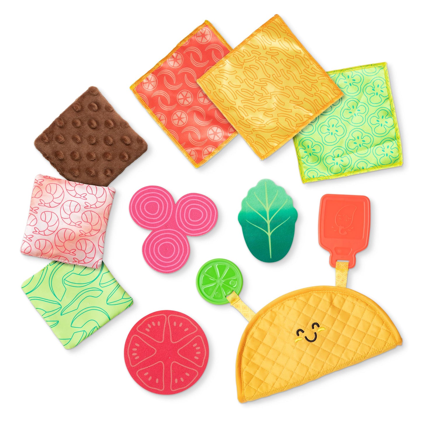 Melissa & Doug Multi-Sensory Soft Taco Fill & Spill Infant Toy - Sensory Toys For Babies, Baby Taco Toy, Baby Toys For Ages 6 Months And Older