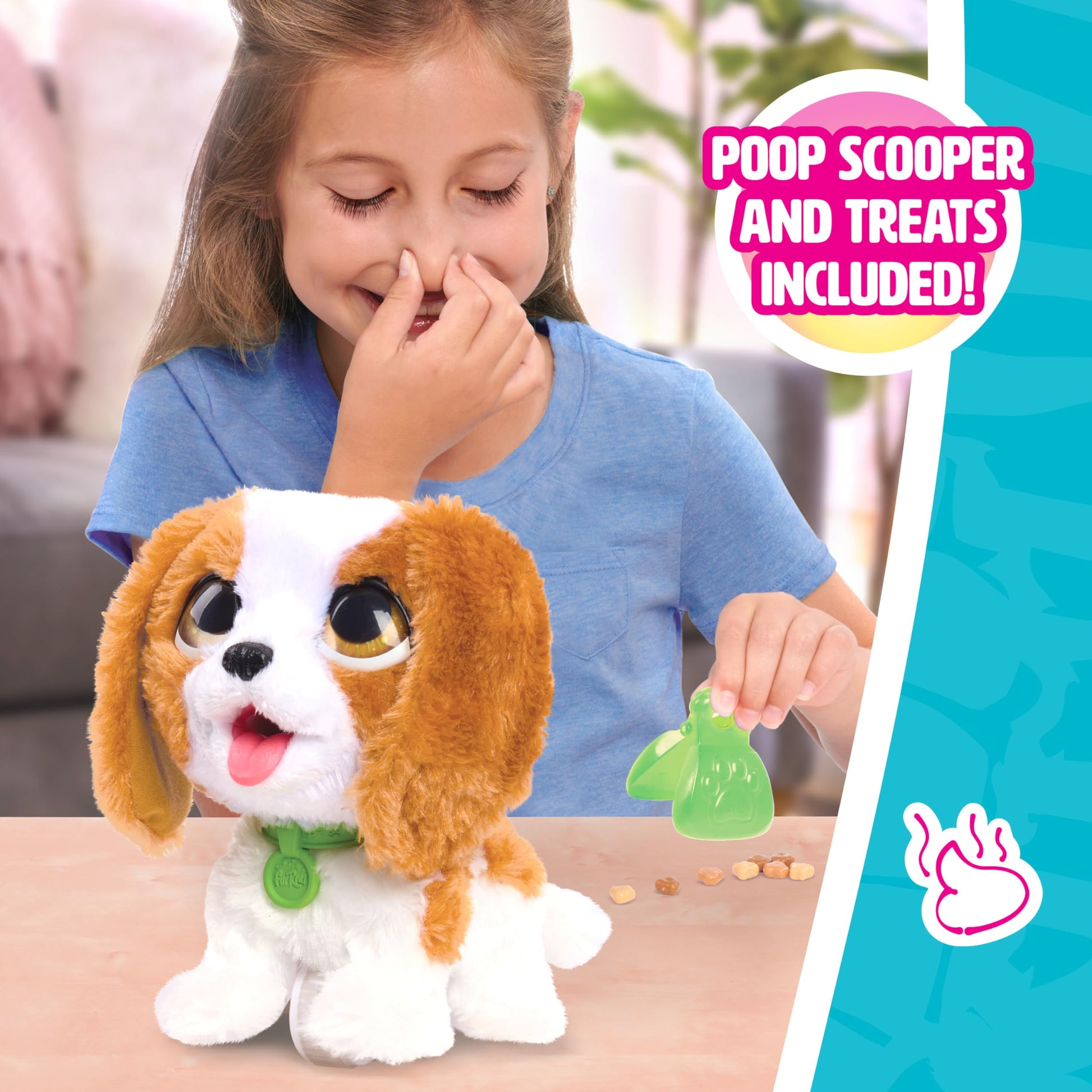 FurReal Poop-a-Lots Cavalier King Charles Spaniel Interactive Toy