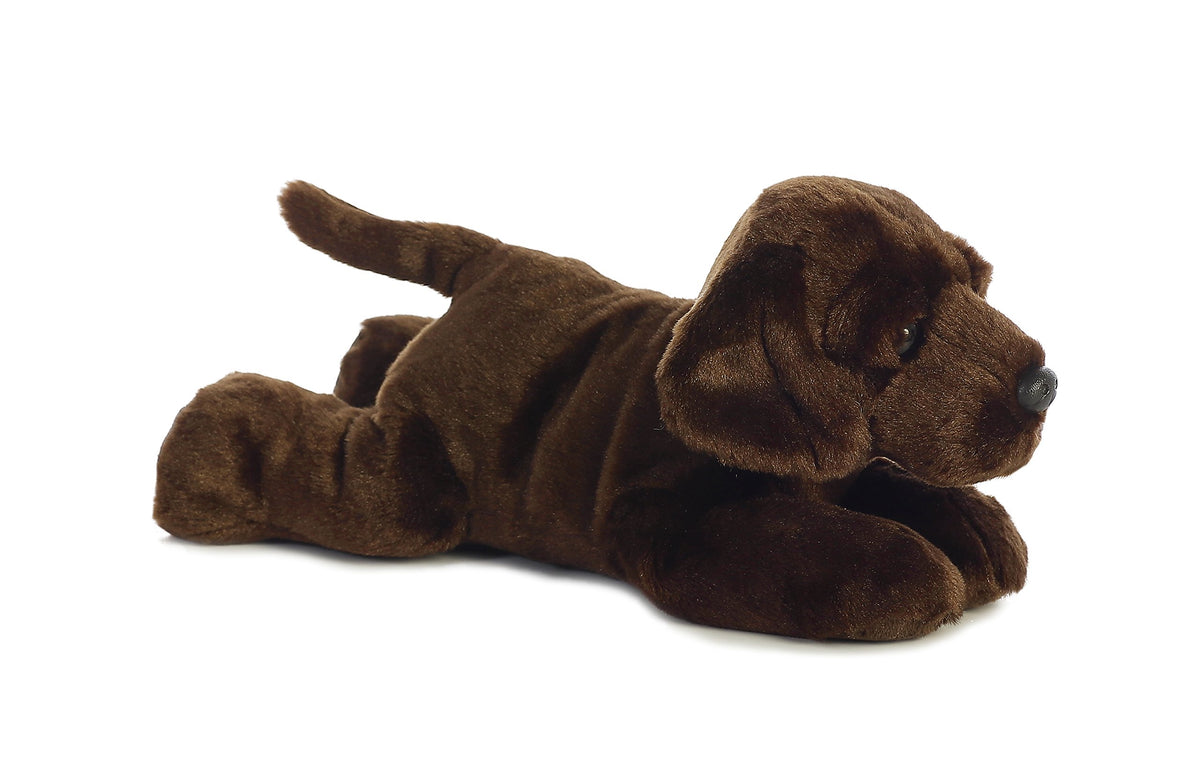 Aurora Flopsie 12.5" Chocolate Lab Max Adorable Stuffed Animal