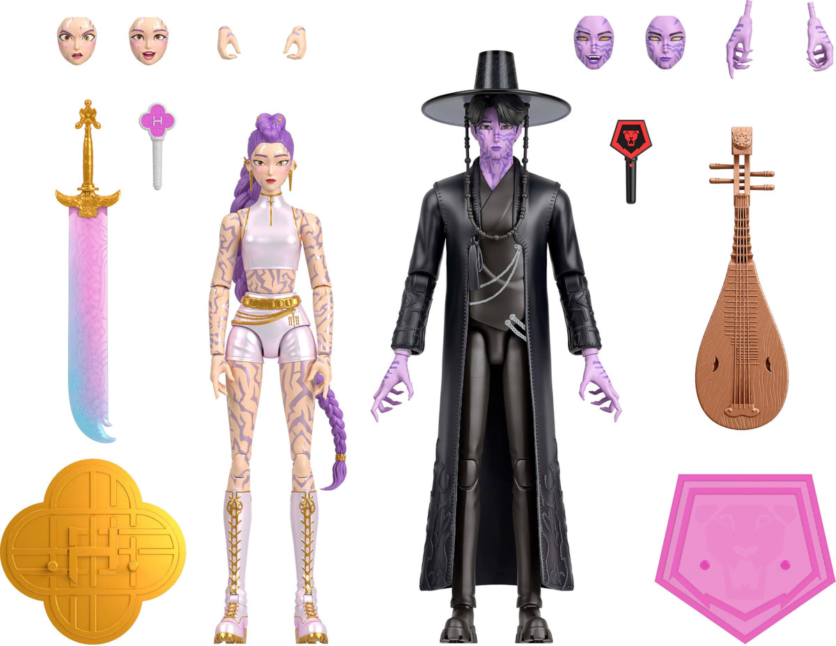 Mattel Kpop Demon Hunters Rumi & Jinu: Final Battle Action Figure 2-Pack