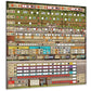 Renegade Games: Hadrian’s Wall & The Anarchy - Dry Erase Boards - 4 Double-Side Reusable Boards, Strategy Euro Game Accessory Pack, Garphill Games