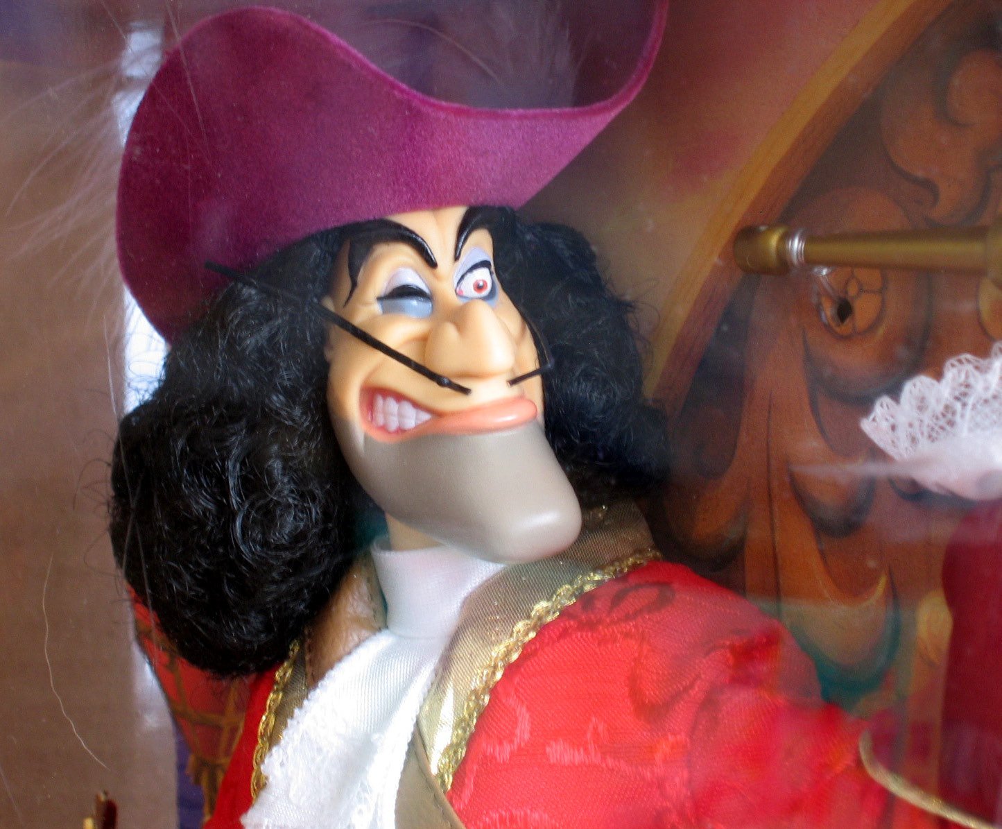 Peter Pan CAPTAIN HOOK Disney Collector Doll Limited Edition Masters Of Malice (1999)