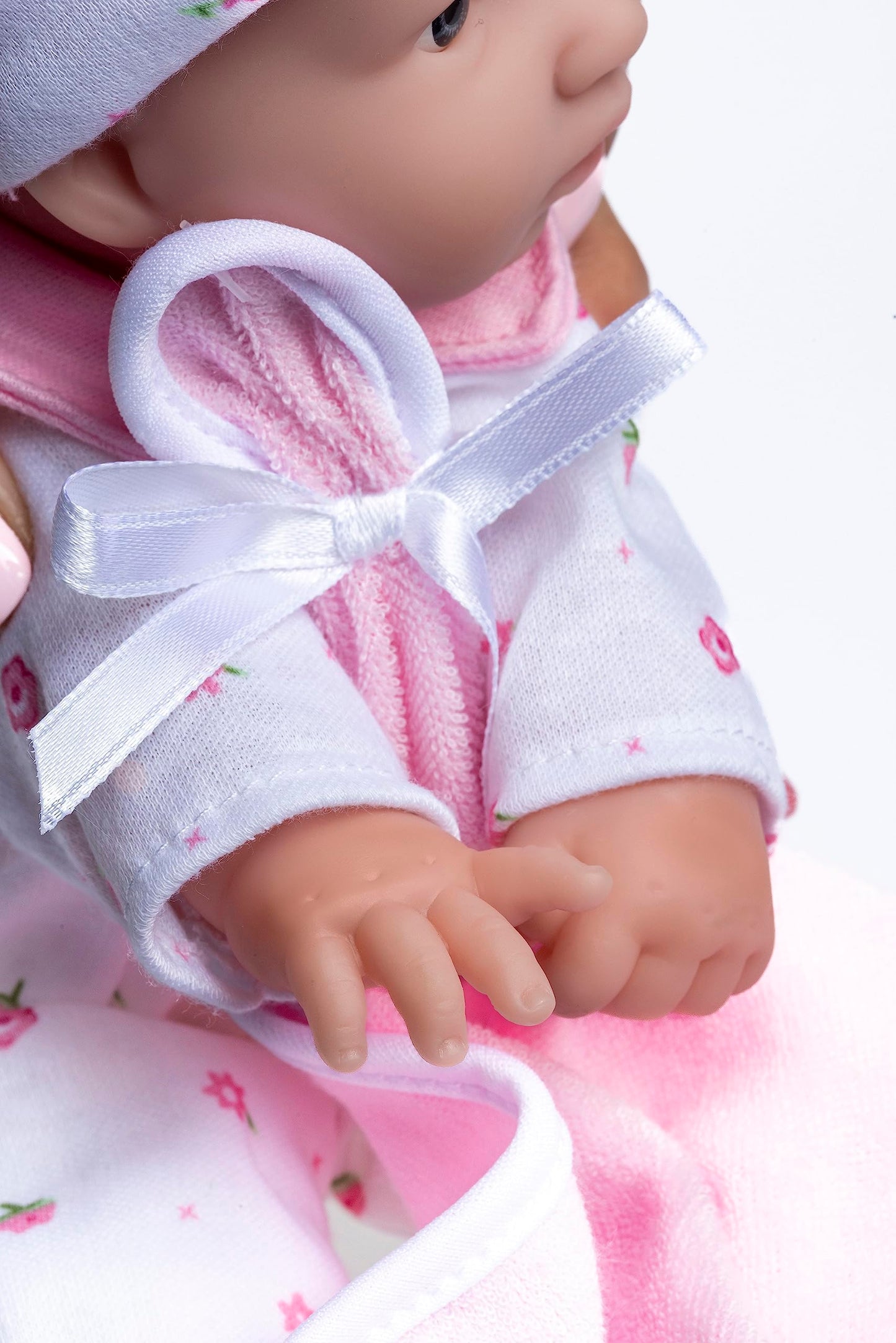 JC Toys La Baby Caucasian Baby Doll Set - 11 Inch Soft Baby Doll | Washable |Removable Pink Outfit w/ Hat & Blanket | For Children 12 Months +