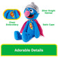GUND Sesame Street Super Grover Toothpick 15-Inch Plush Toy, Ages 1+