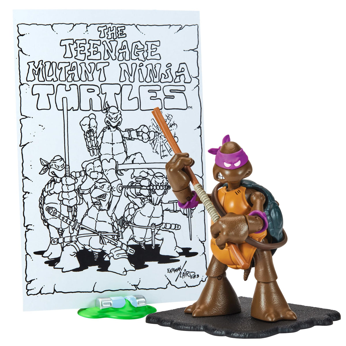 Teenage Mutant Ninja Turtles TMNT Original Sketch 40th Anniversary DONATELLO, 80952