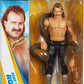 Mattel WWE Elite Collection Action Figure & Accessories, Premium Live Event Jake “The Snake” Roberts Set, Wrestlemania with Sam Roberts Build-A-Figure