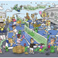 SUNSOUT INC - Pickleball Play - 1000 pc Jigsaw Puzzle by Artist: Jonny Hawkins - Finished Size 20" x 27" - MPN# 80143