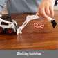TOMY Bobcat Skid Steer Construction Toy Set - 1:32 Scale - Die Cast Skid Steer Toy - 15 Piece Playset with 3 Interchangeable Attachments - Ages 3+