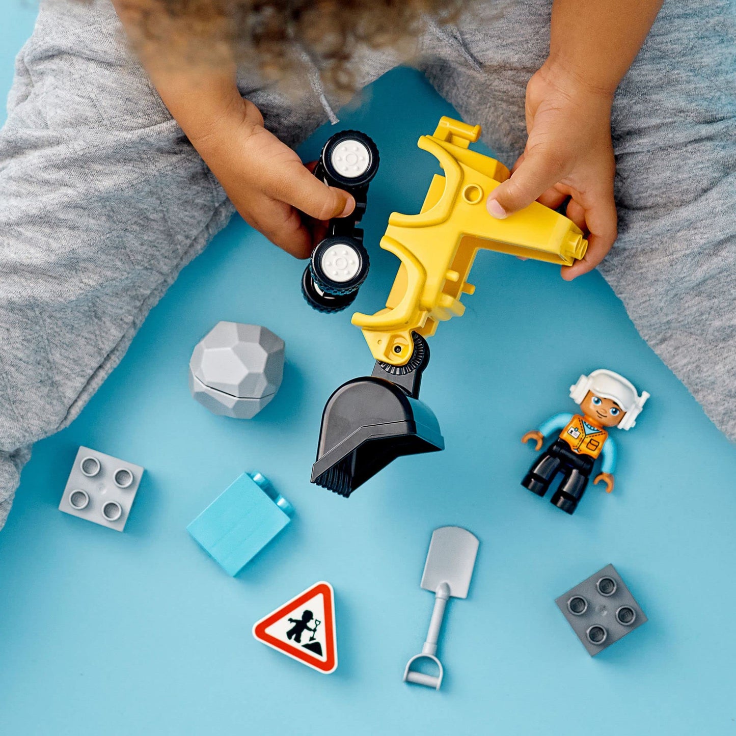 LEGO DUPLO Town Bulldozer Construction Vehicle 10930 Toy Set, Early Development and Activity Toys, Gift for Grandchildren, Toddlers, Boys & Girls Ages