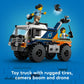 LEGO City Jungle Explorer Off-Road Truck, Jungle Toy Building Set for Kids Aged 6 and Up, Fun Birthday Gift Idea, Off-Road Truck Vehicle, 3 Adventurer