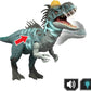 Mattel Jurassic World Wild Roar Crylophosaurus Dinosaur Action Figure Toy, Attack & Lights & Roar Sound, Scan Code for Digital Play