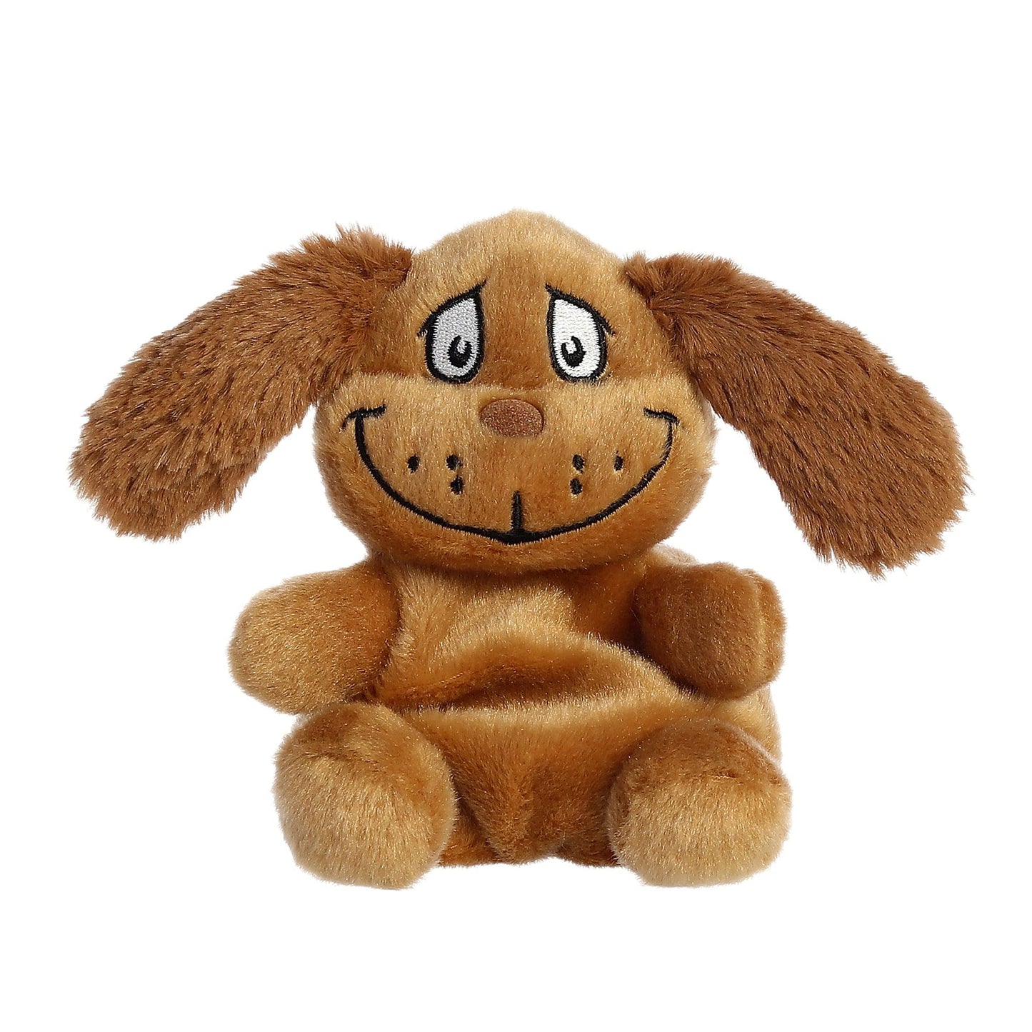 Aurora® Whimsical Dr. Seuss™ Palm Pals™ Max Stuffed Animal - Officially Licensed Plush for Imaginative Play - Perfect for Kids and Adults - Brown 4.5