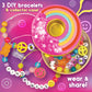 Donut Worries Make & Create Positivity Jewelry, 2-in-1 Collectible Bead Kits, Meaningful Jewelry For Teen Girls, Make Your Own Jewelry Kit & DIY